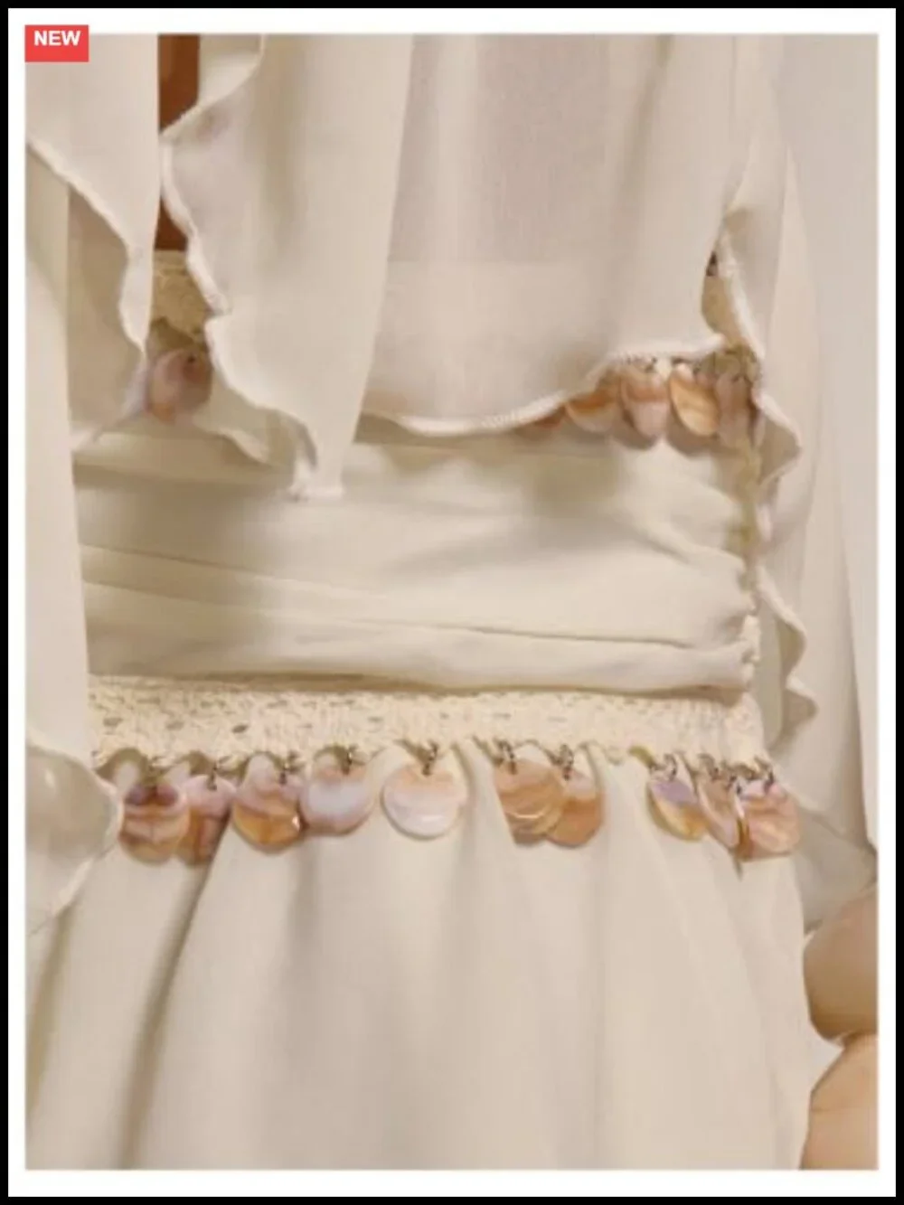 Y2K Chiffon Ruffle Mini Skirt Ruched Asymmetrical Low Rise